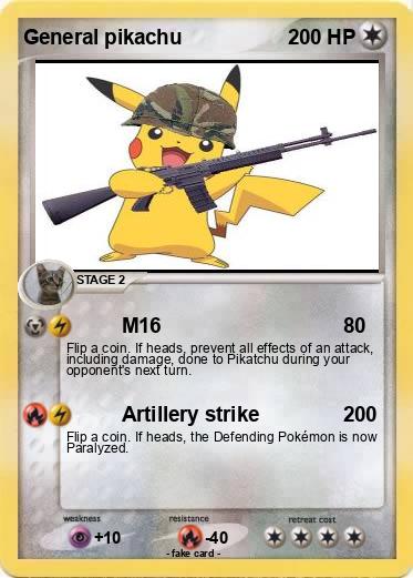 Pokemon General pikachu