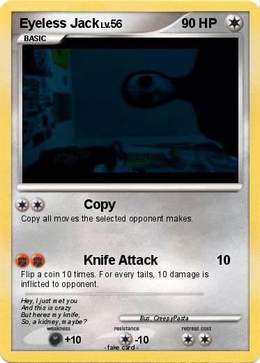 Pokemon Eyeless Jack