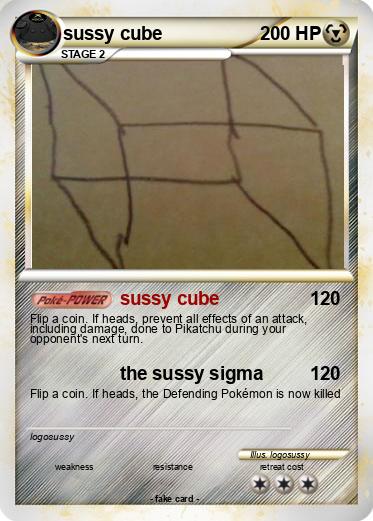 Pokemon sussy cube