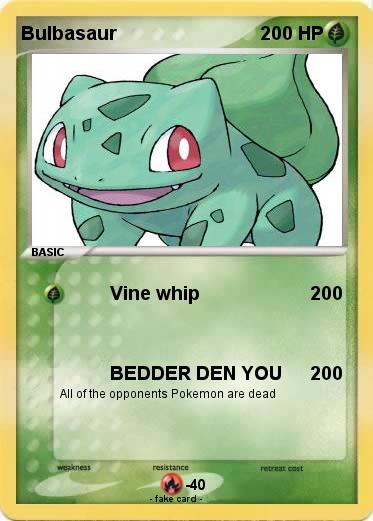Pokemon Bulbasaur