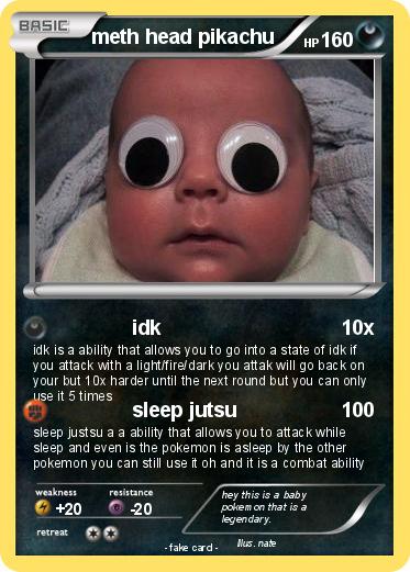 Pokemon meth head pikachu