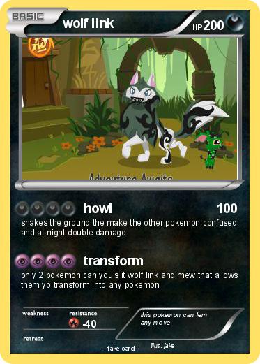 Pokemon wolf link