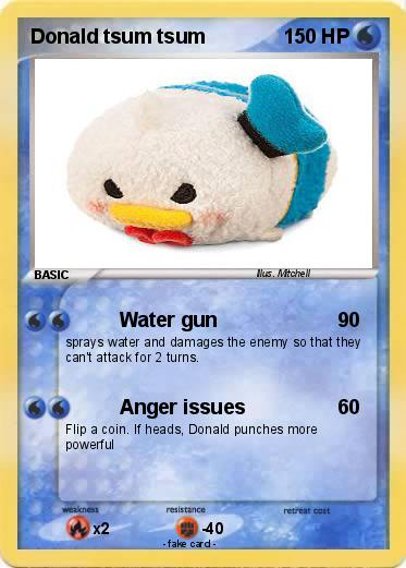 Pokemon Donald tsum tsum