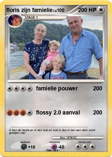 Pokemon floris zijn famielie