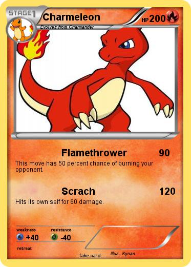 Pokemon Charmeleon