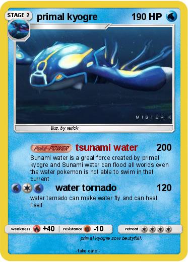 Pokemon primal kyogre