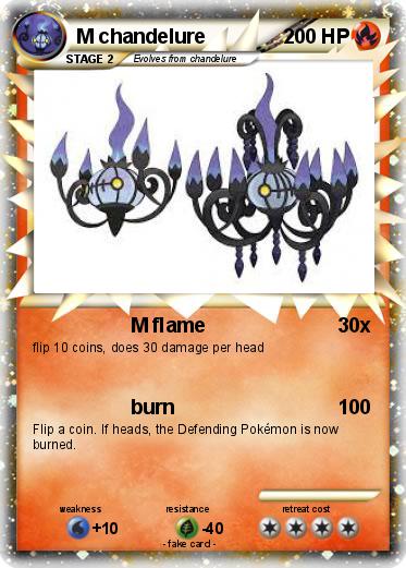 Pokemon M chandelure