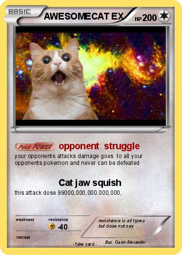 Pokemon AWESOMECAT EX