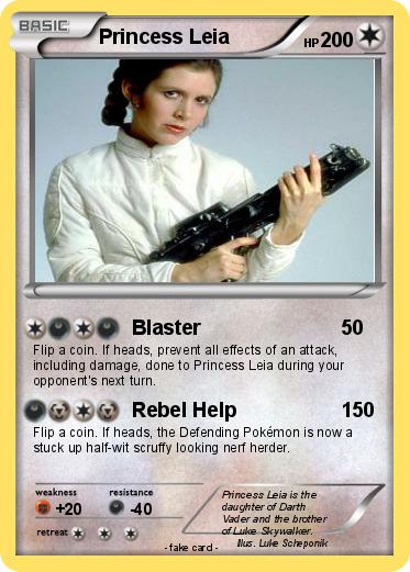 Pokemon Princess Leia