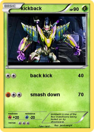 Pokemon kickback