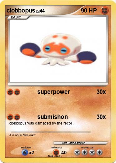 Pokemon clobbopus