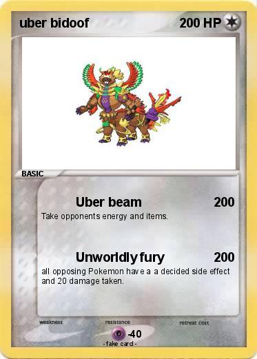Pokemon uber bidoof