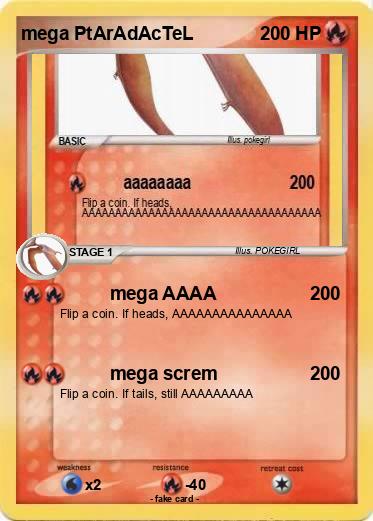 Pokemon mega PtArAdAcTeL