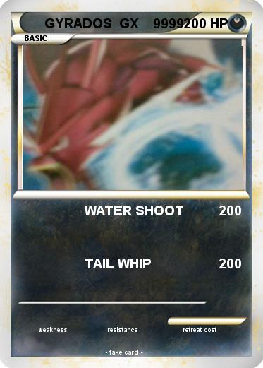 Pokemon GYRADOS  GX    9999