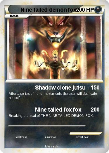 Pokemon Nine tailed demon fox