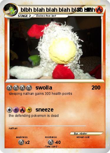 Pokemon blbh blah blah blah blah blah