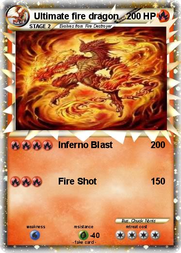 Pokemon Ultimate fire dragon