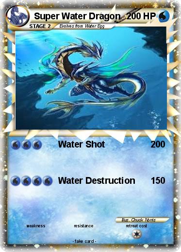 Pokemon Super Water Dragon