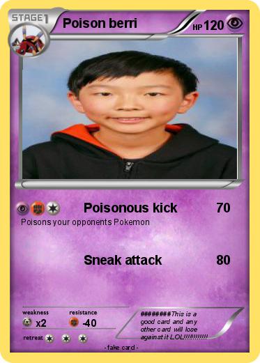 Pokemon Poison berri