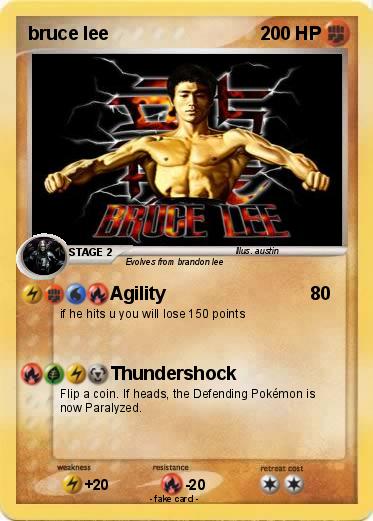 Pokemon bruce lee
