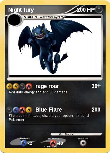 Pokemon Night fury