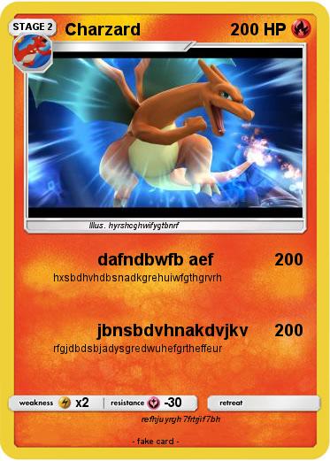 Pokemon Charzard