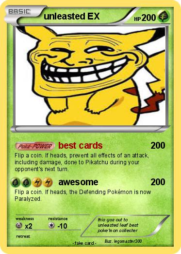 Pokemon unleasted EX