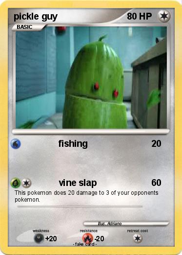 Pokemon pickle guy