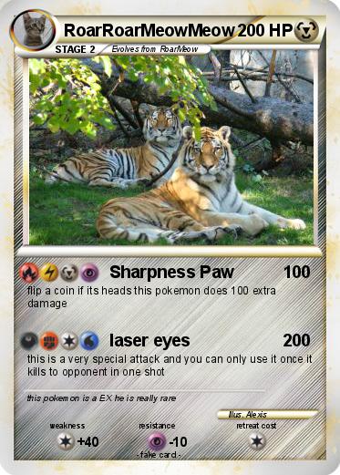 Pokemon RoarRoarMeowMeow