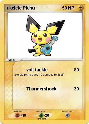 Pokemon ukelele Pichu