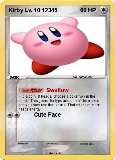 Pokemon Kirby Lv. 10 12345