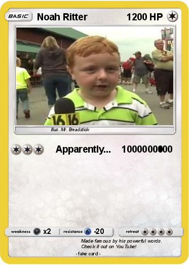 Pokemon Noah Ritter               1