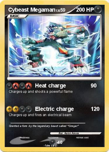 Pokemon Cybeast Megaman