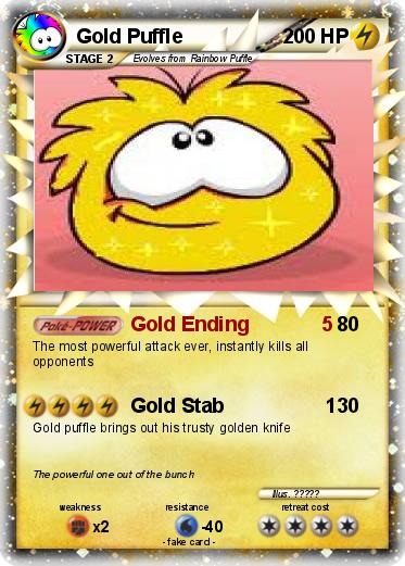 Pokemon Gold Puffle