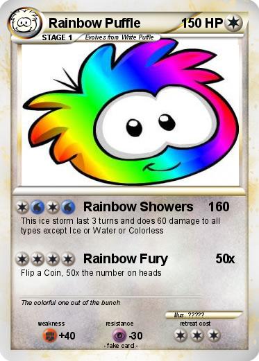 Pokemon Rainbow Puffle