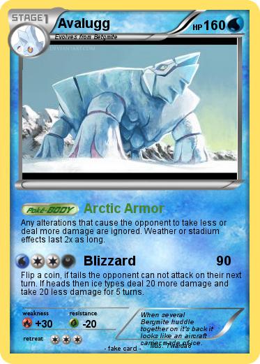 Pokemon Avalugg