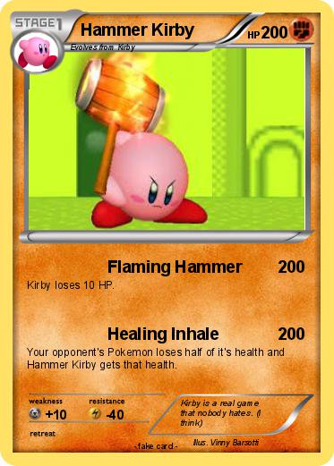 Pokemon Hammer Kirby