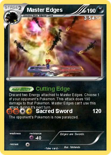 Pokemon Master Edges