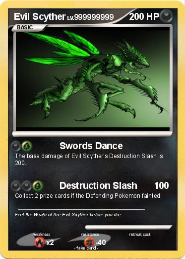 Pokemon Evil Scyther