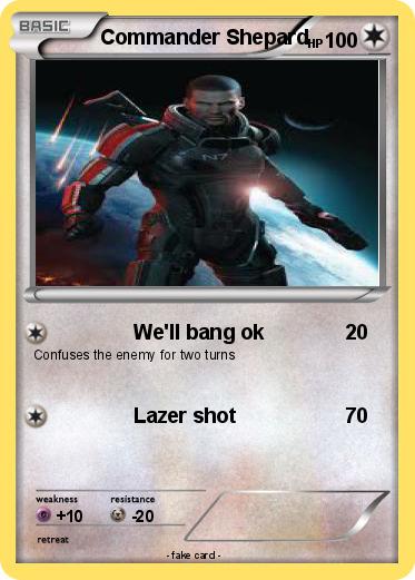 Pokemon Commander Shepard