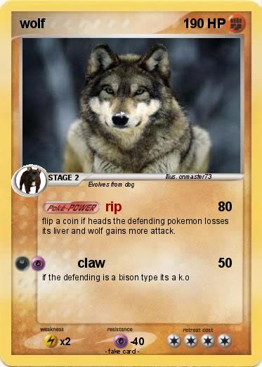 Pokemon wolf
