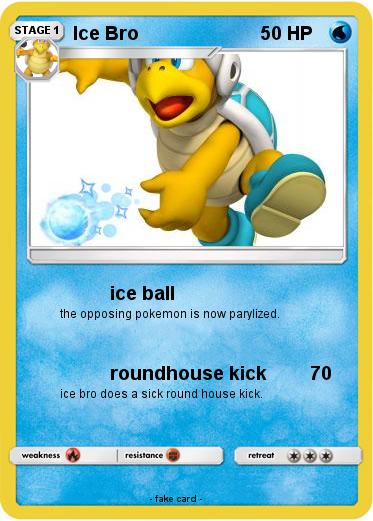 Pokemon Ice Bro