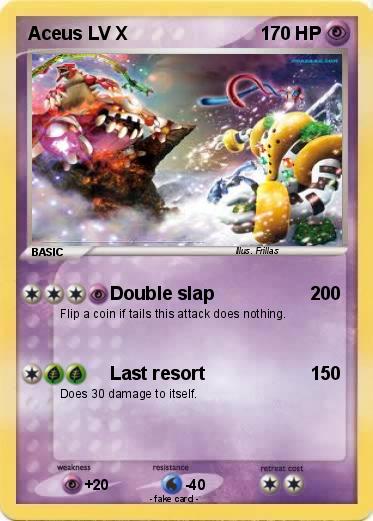 Pokemon Aceus LV X