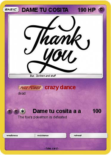 Pokemon DAME TU COSITA