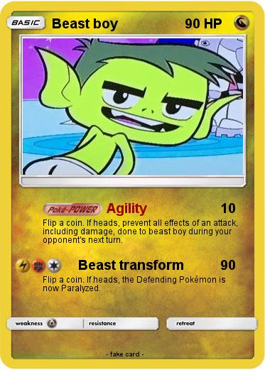 Pokemon Beast boy