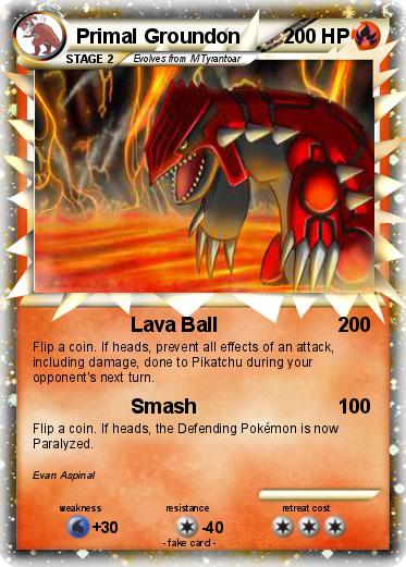 Pokemon Primal Groundon
