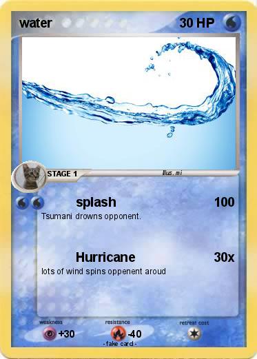 Pokemon water