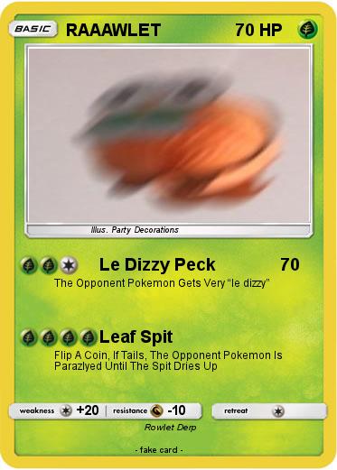 Pokemon RAAAWLET