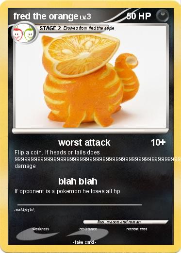 Pokemon fred the orange