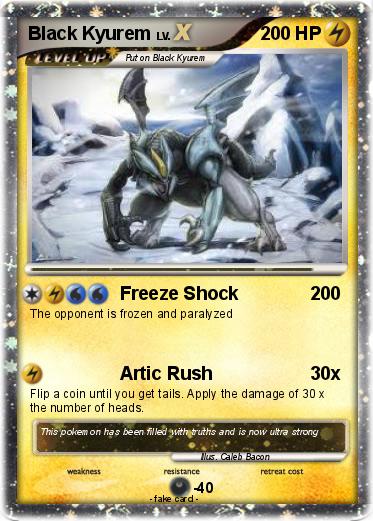 Pokemon Black Kyurem